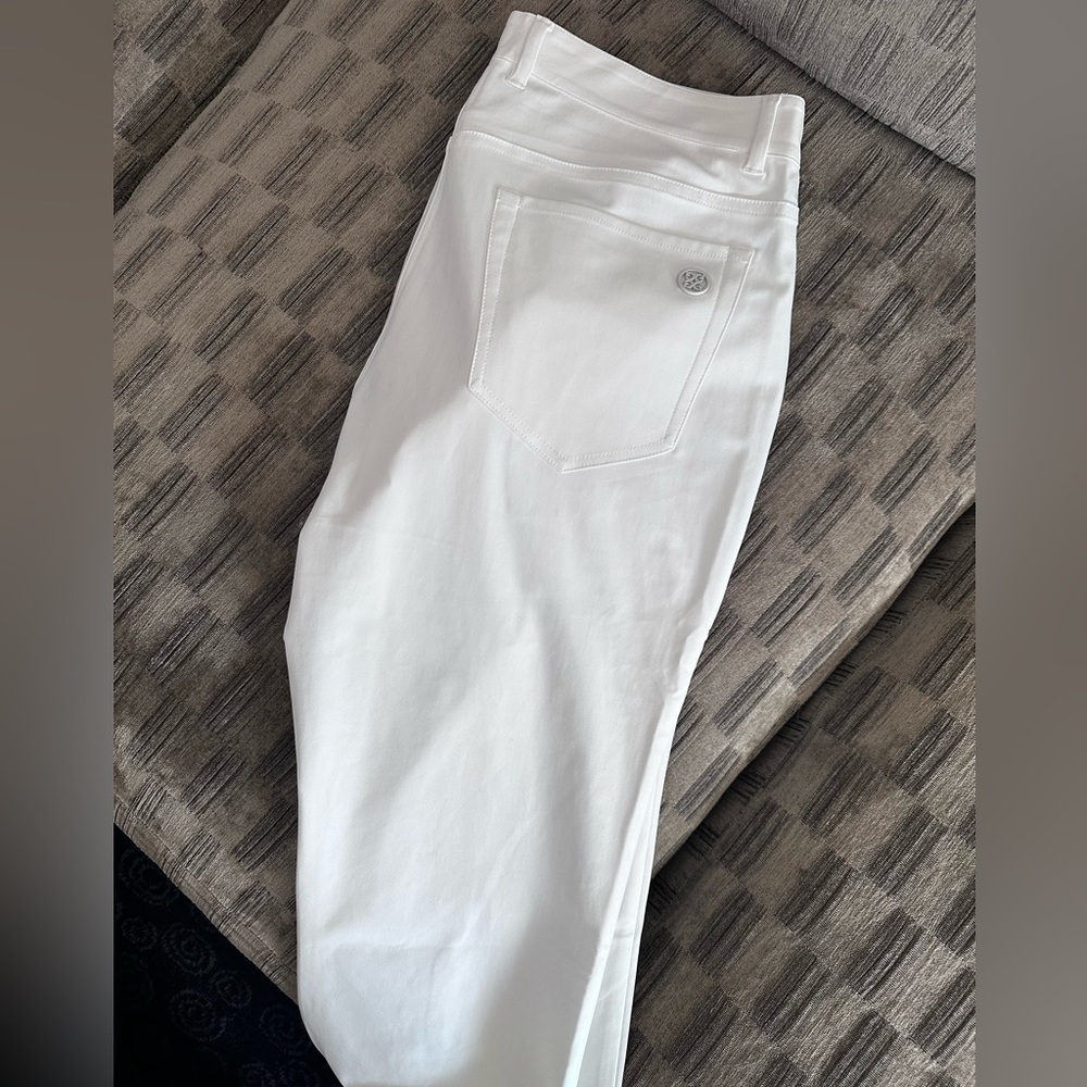 Men's G/Fore White Golf Pants 33 x 32